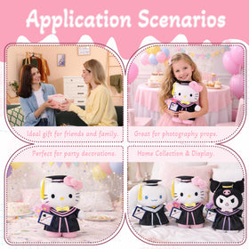 RELIGES memory display plush cat highlighting Class of 2026 keepsake vibe.