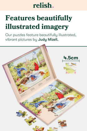 Relish senior-friendly puzzle offers visuals to spark conversation