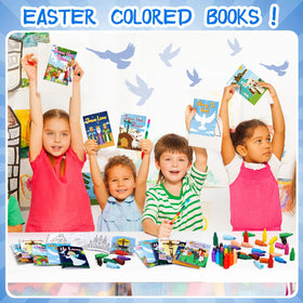 ReliThick sturdy drawing paper pages provide a safe surface for young artists
