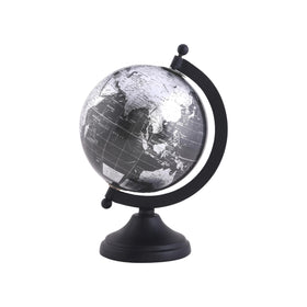 RELY+ 5-inch globe with metal stand for stylish desk organization