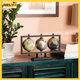 Rely+ compact tabletop globe, perfect as a gift.