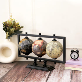 Rely+ globe with soft felt base protects furniture surfaces.
