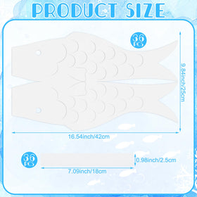 Remagr 36 windsocks and cardboards ideal for classroom crafts or home projects