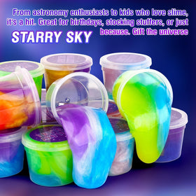 Remethsu galaxy slime gift idea for goodie bags.