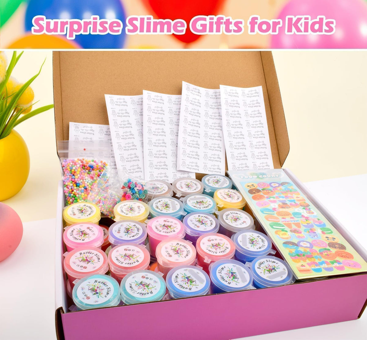 Remethsu Butter Slime Kit soft non-sticky texture for easy handling