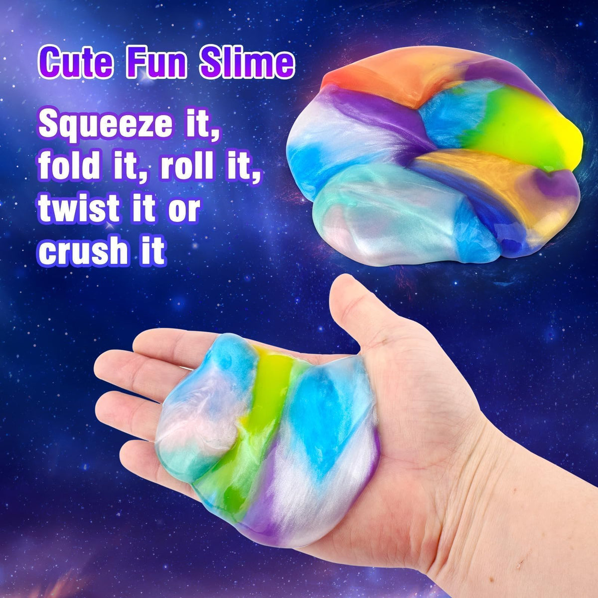 Remethsu slime jars with lids for easy storage and tidy play.