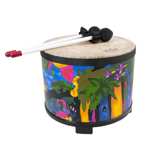Remo kid's percussion with mallets included, ready for hands-on rhythm.