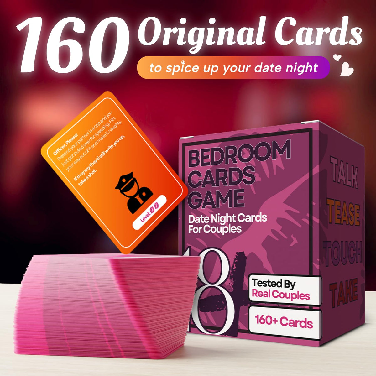 Renaco 4 level naughty dares for couples to spice up date nights