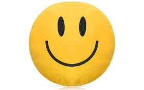 RENAMB Smiley Face Pillow's 3D round shape adds visual depth.
