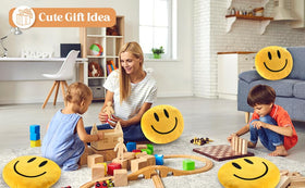 RENAMB Smiley Face Pillow doubles as a cheerful party favor.