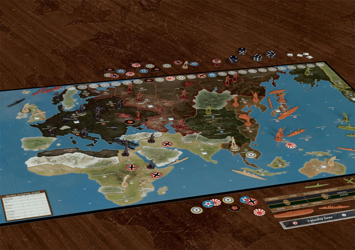 Renegade Axis and Allies 1941 rulebook underpins smooth, accessible gameplay
