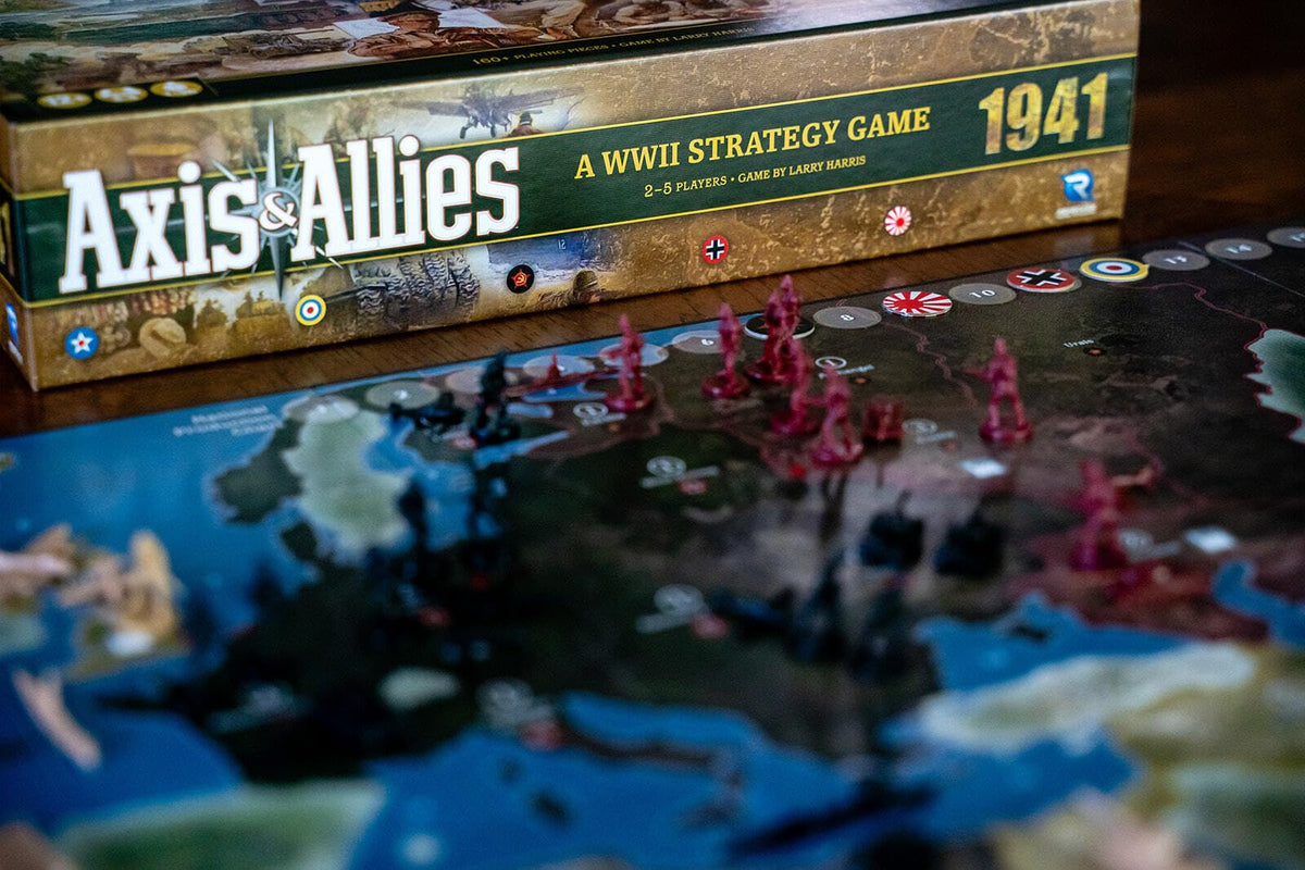 Renegade Axis and Allies 1941 storage bags keep components organized