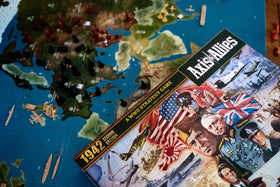 Renegade Axis & Allies 1942 playing pieces add tactical depth to battles.
