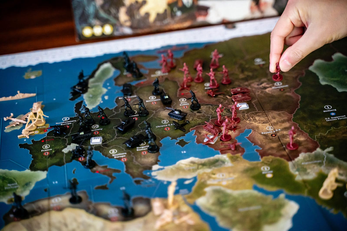 Renegade Axis & Allies 1942 rulebook clarifies gameplay for smoother setups.
