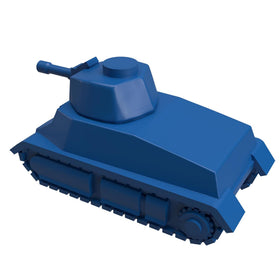 Renegade Axis & Allies North Africa SOMUA S35 tank demonstrates balance firepower
