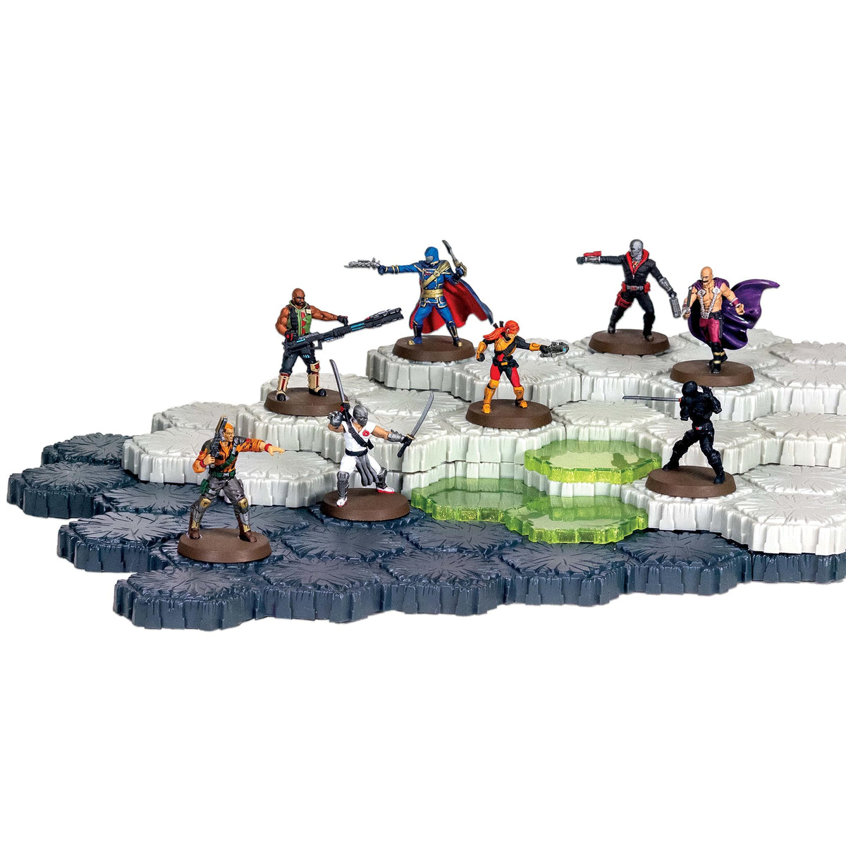 Renegade Cobra fortifications add defensive chokepoints and strategic play.