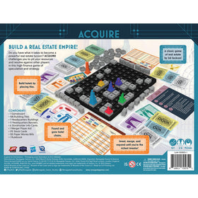 Renegade Game Studios Acquire building tiles show legible layouts for planning.