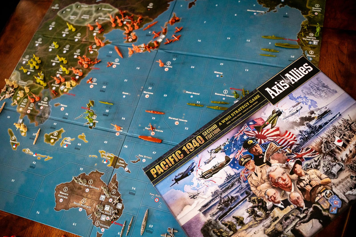 Renegade Game Studios Axis & Allies 1940 Pacific nation cards for decisions