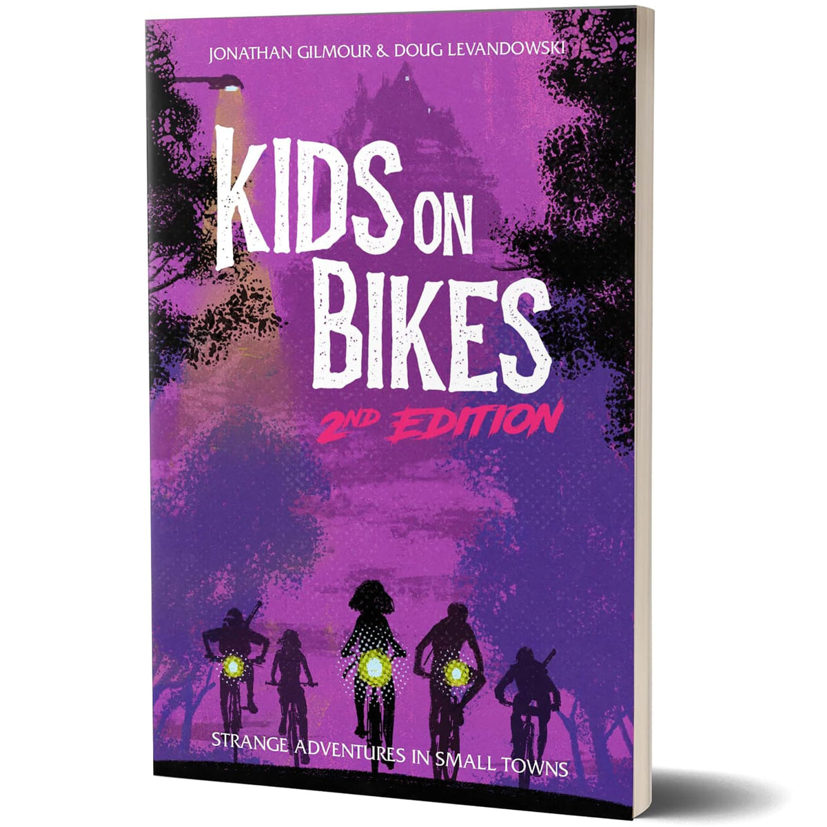 Renegade Game Studios Kids on Bikes 2nd Edition cover invites cooperative play.