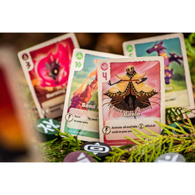 Renegade Game Studios Vale Eternity card-drafting action image highlights strategic planning