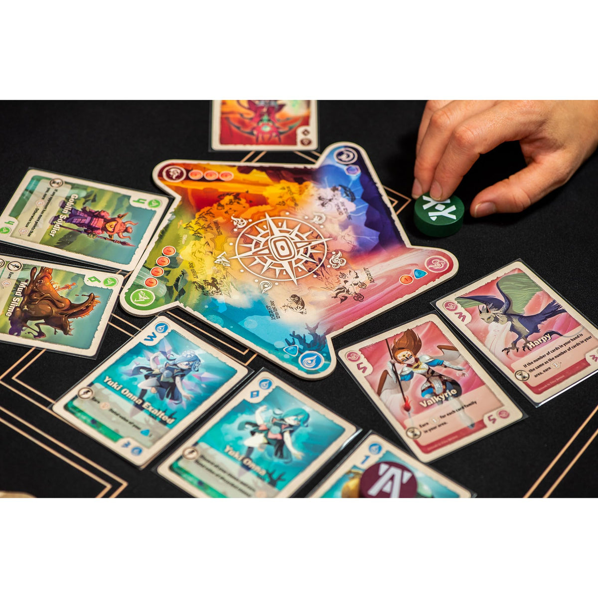 Renegade Game Studios Vale Eternity fantasy-battle scene captures epic duels
