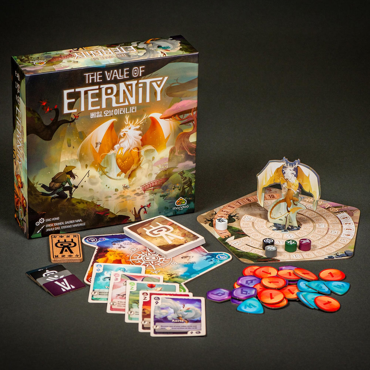 Renegade Game Studios Vale Eternity mythic creatures art sparks imagination during play