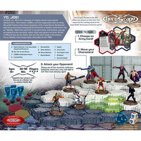 Renegade GI Joe Heroscape modular hex terrain tiles for customizable maps.