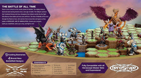Renegade Heroescape Age of Annihilation terrain walls enable immersive cover and strategies.