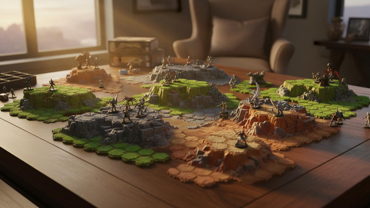 Renegade Heroscape Lands of Valhalla expansion enables larger battle maps
