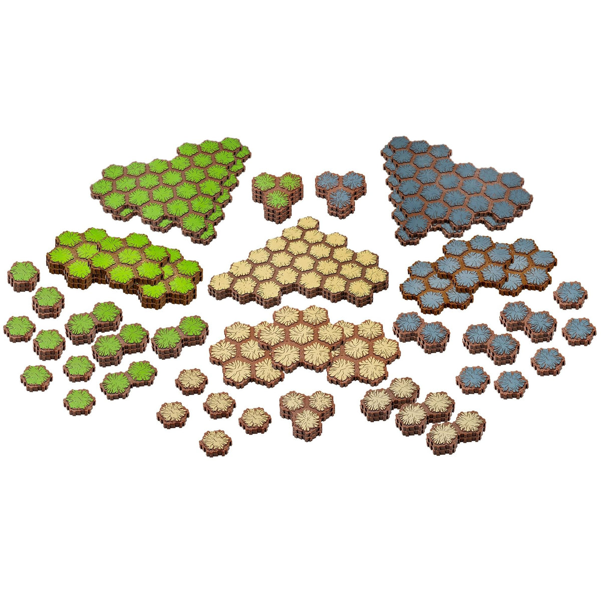 Renegade Heroscape Lands of Valhalla rock tiles add rugged elevation