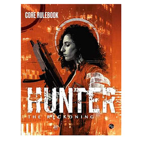 Full-color artwork inside Renegade Hunter: The Reckoning 5e rulebook for Gothic atmosphere