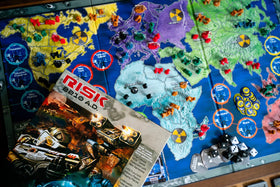 Renegade Risk 2210 A.D. command cards add tactical surprises and flexibility.