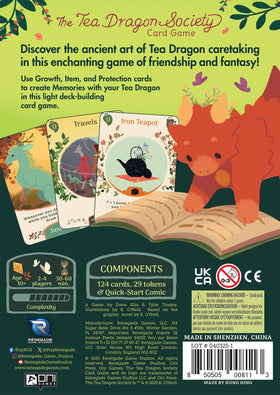 Tea Dragon Society memory cards illustrate seasonal moments for evolving gameplay.
