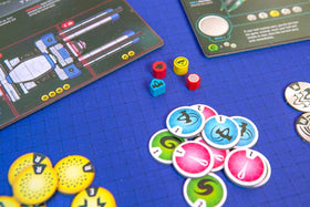 Renegade Warp's Edge rulebook and components laid out for quick onboarding