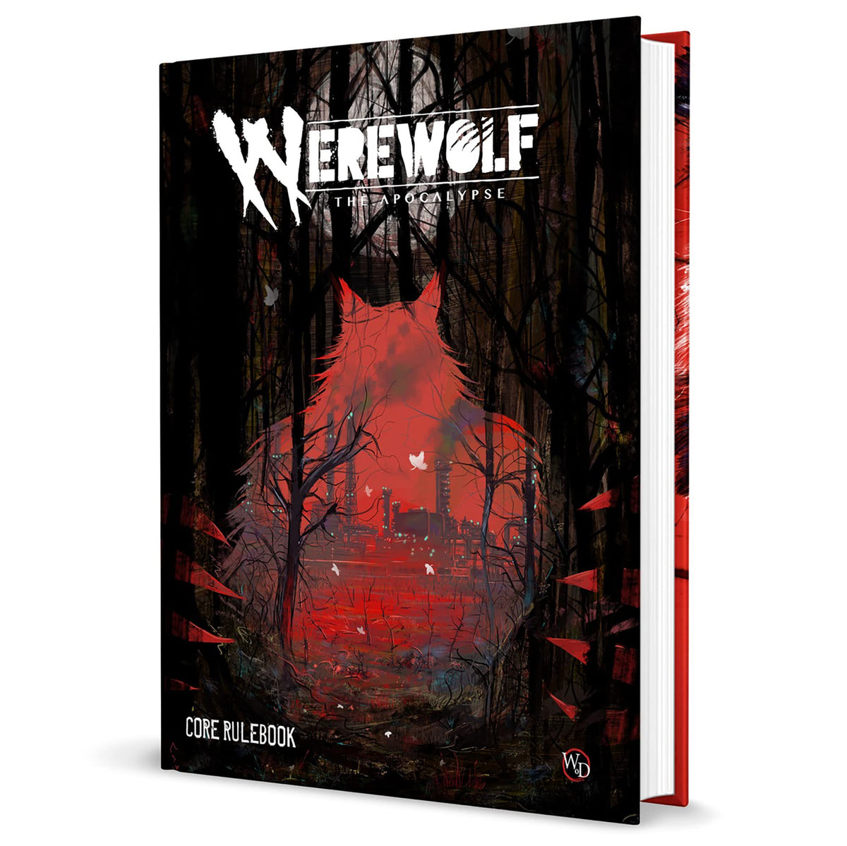 Renegade Werewolf: The Apocalypse core rulebook cover art boosts immersive campaign mood