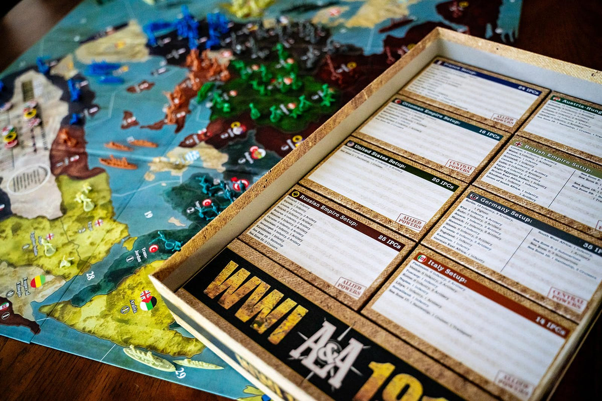 Renegade WWI 1914 extra game chips expand tactical options.