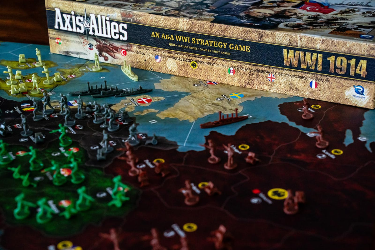 Renegade WWI 1914 aircraft miniatures add air power to engagements.