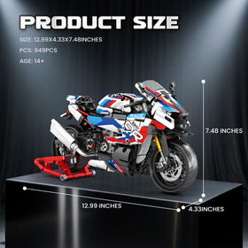 Reobrix 1000 RR tire and brake detail adds texture.