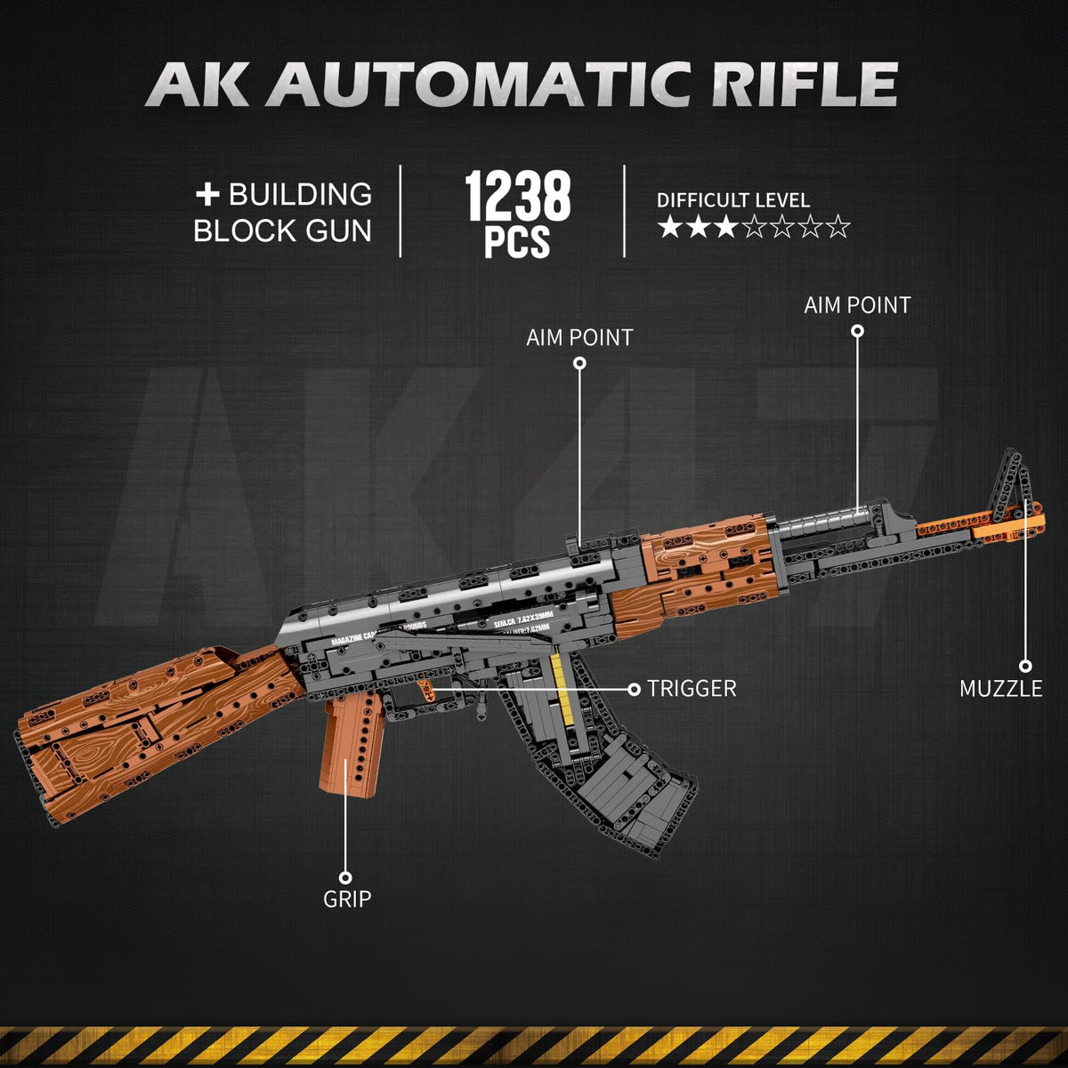 Reobrix 1-1-scale model offers a collectible gift for military enthusiasts