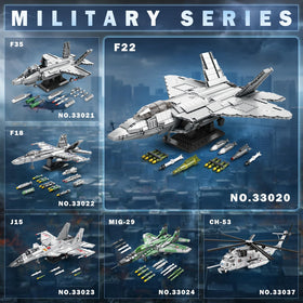 Reobrix F-22 packaging box showcases premium collectable kit
