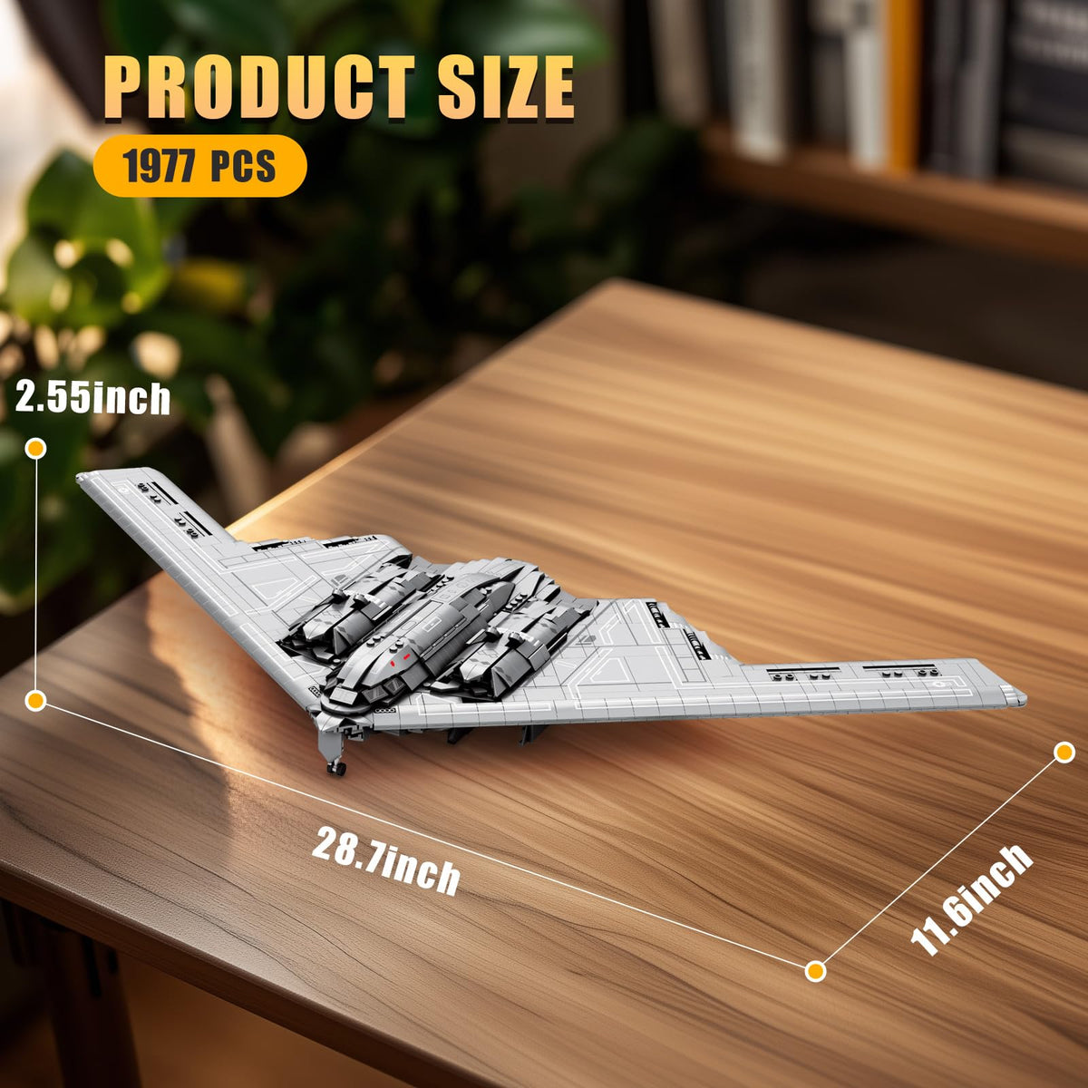 Collectible display piece for home or office aviation decor.
