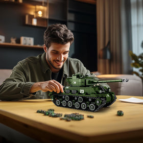 Reobrix M4A3E8 Sherman Tank interior cockpit details for authentic modeling