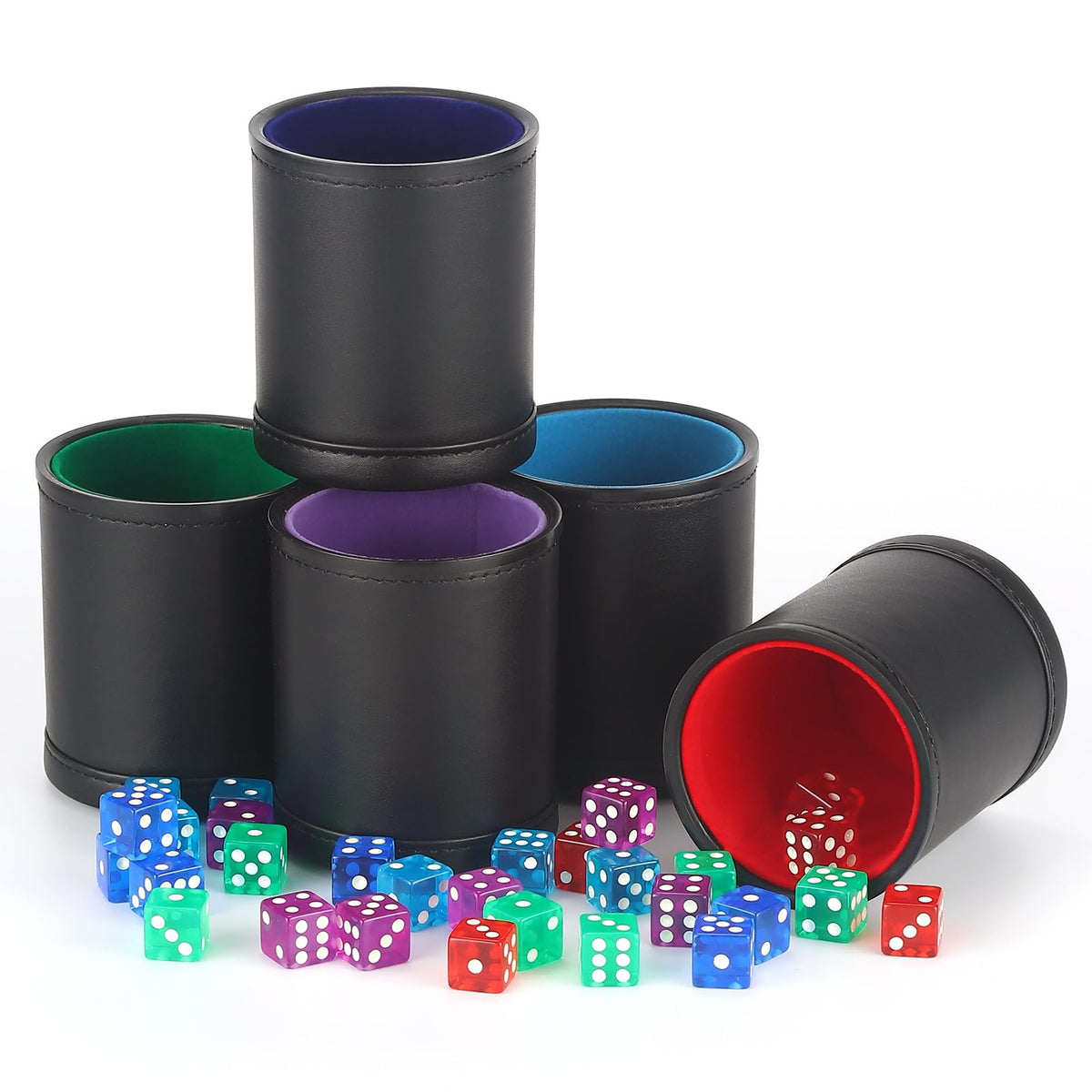 RERIVER shaker cups with sturdy plastic body for frequent use