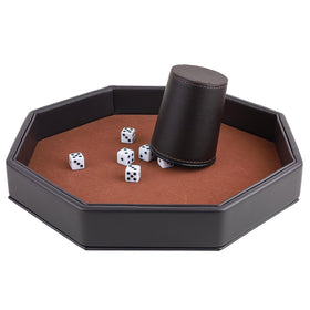 RERIVER dice tray protects tables from scratches and dents while rolling.