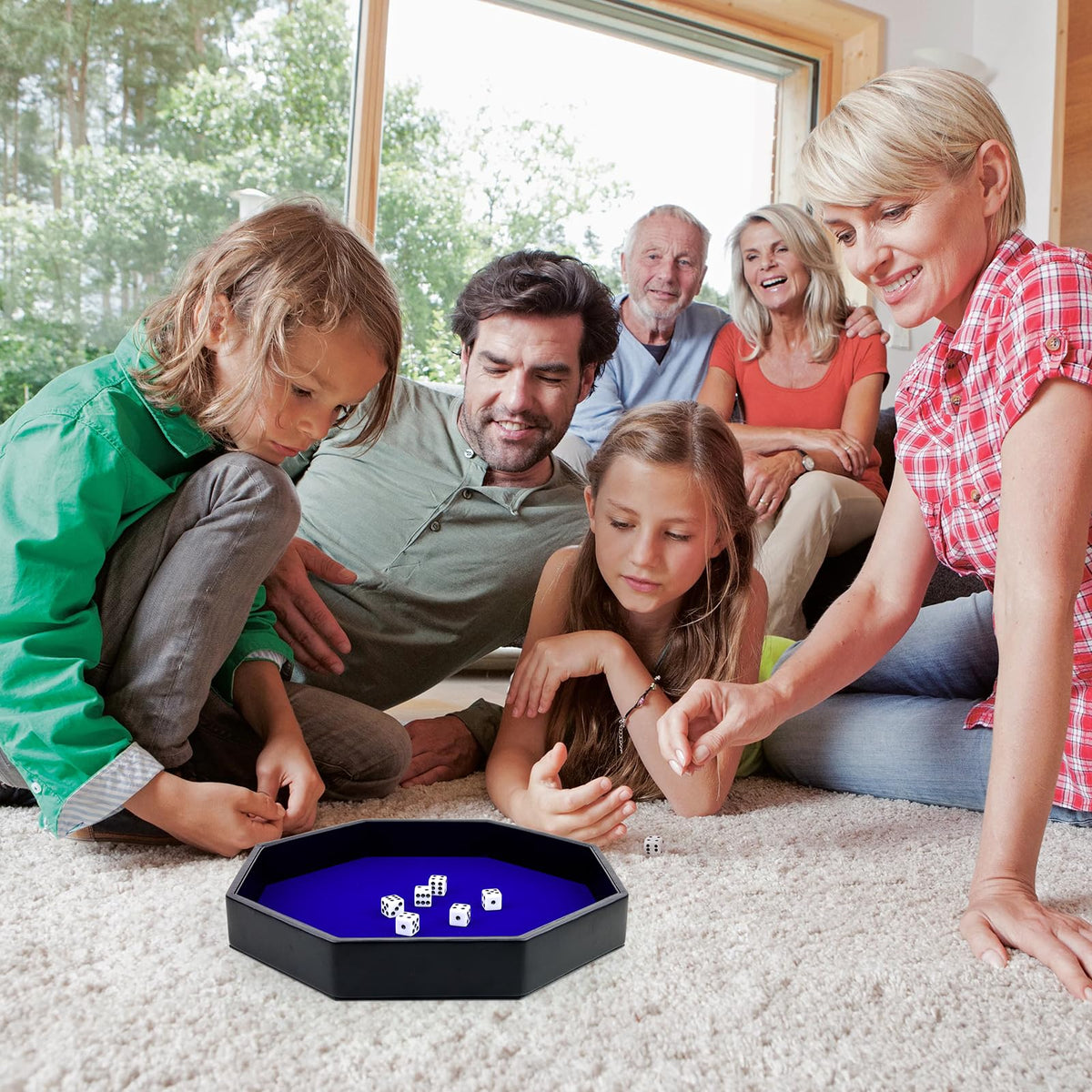 RERIVER rolling surface keeps dice secure during sessions