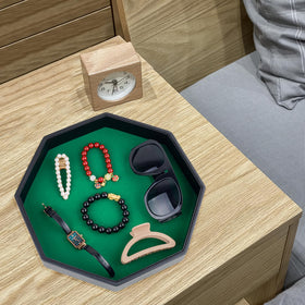 RERIVER tray protects tables and keeps dice within reach.