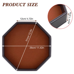 RERIVER dice tray rolling surface keeps dice in one place.