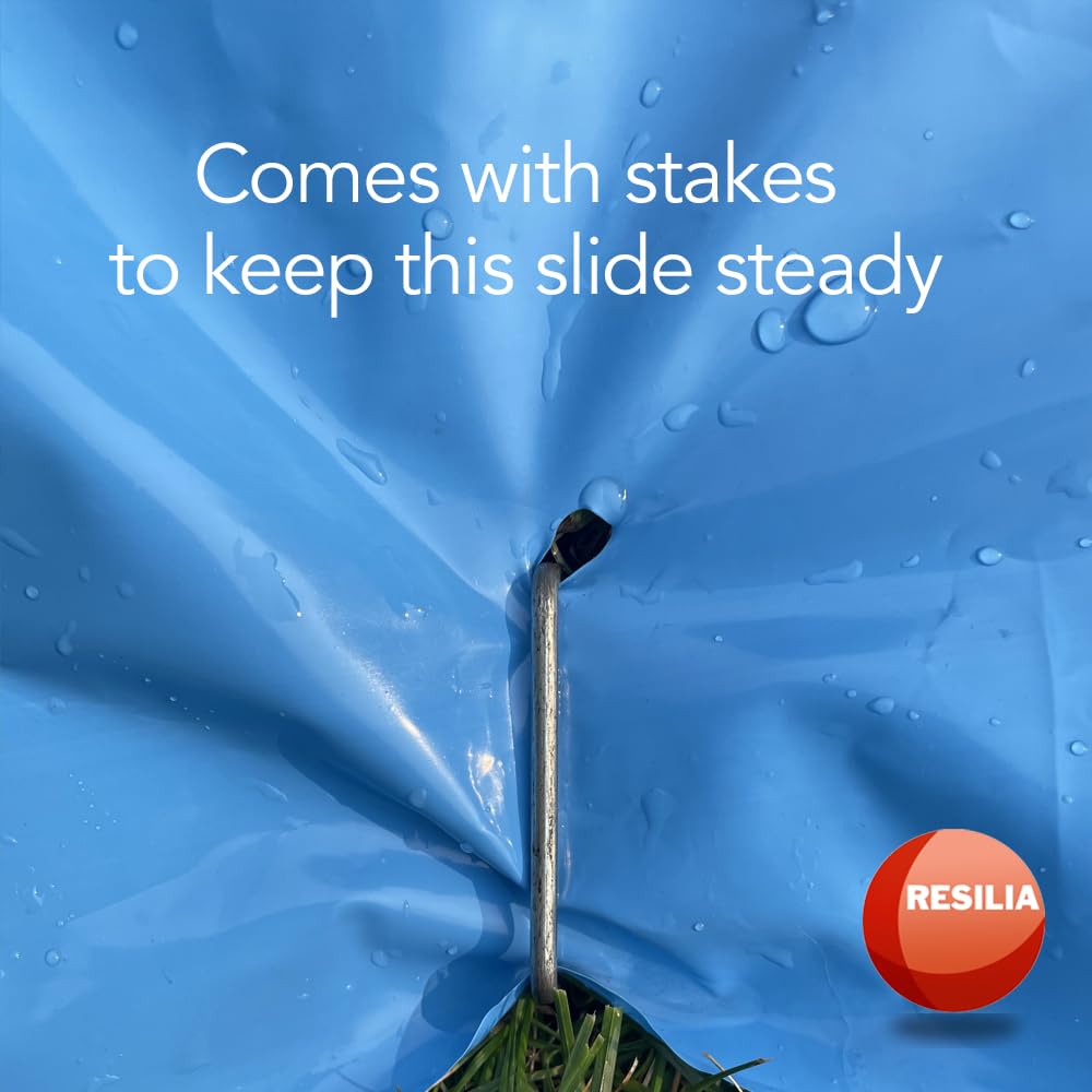 RESILIA eco-friendly materials highlight sustainable backyard water fun.