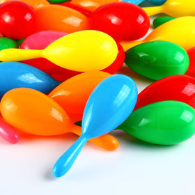 Resinta neon maracas bulk packaging for events and classrooms.