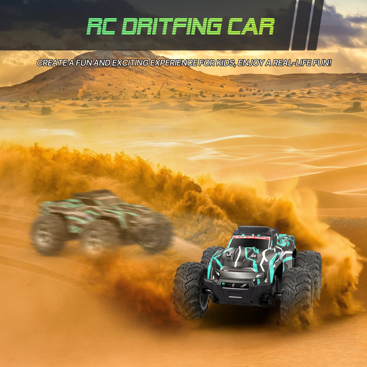Resosese remote control car drift capability during fast runs